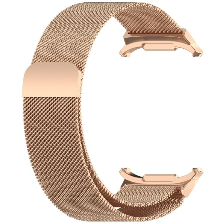 Ремінець Deexe Milanese Loop для Samsung Galaxy Watch Ultra (2025) - Rose Gold: фото 1 з 3