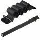 Ремешок Deexe Milanese Stainless Steel для Apple Watch 46 / 45 / 44 / SE 44 / 42 (Series 1-3) / Ultra / Ultra 2 - Black (251313B). Фото 5 из 12