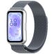 Ремешок Deexe Milanese Stainless Steel для Huawei Band 11 Pro / Band 11 - Grey (410601H). Фото 2 из 5