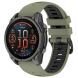 Ремінець Deexe Modern Strap для годинників Garmin з шириною кріплення QuickFit 20mm - Army Green / Black (270816GB). Фото 4 з 7