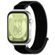 Ремінець Deexe Nylon Loop для Huawei Watch Fit 3 - Black (357104B). Фото 3 з 7