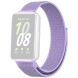 Ремешок Deexe Nylon Loop для Samsung Galaxy Fit 3 - Purple (349001V). Фото 1 из 3