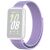 Ремешок Deexe Nylon Loop для Samsung Galaxy Fit 3 - Purple: фото 1 из 3