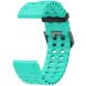Ремешок Deexe Ocean Strap для часов Garmin c креплением Quick Fit 26mm - Teal Green (270704TG). Фото 3 из 6