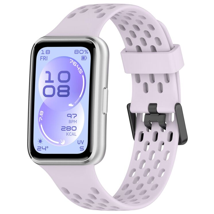 Ремешок Deexe Ocean Strap для Huawei Band 11 Pro / Band 11 - Light Purple (410604LV) Ремешок Deexe Ocean Strap для Huawei Band 11 Pro / Band 11 - Light Purple: фото 4 из 9