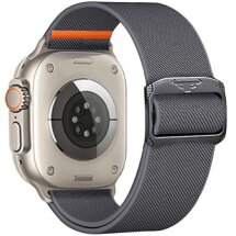 Ремінець Deexe Orbit Flex для Apple Watch 42 (Series 10) / 41 / 40 / SE 40 / 38 - Dark Grey: фото 1 з 5