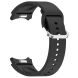 Ремінець Deexe Silicone Band для Samsung Galaxy Watch 4 / 4 Classic / 5 / 5 Pro / 6 / 6 Classic / 7 / FE - Black (358119B). Фото 3 з 8