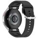 Ремінець Deexe Silicone Band для Samsung Galaxy Watch 4 / 4 Classic / 5 / 5 Pro / 6 / 6 Classic / 7 / FE - Black (358119B). Фото 1 з 8