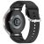 Ремінець Deexe Silicone Band для Samsung Galaxy Watch 4 / 4 Classic / 5 / 5 Pro / 6 / 6 Classic / 7 / FE - Black: фото 1 з 8