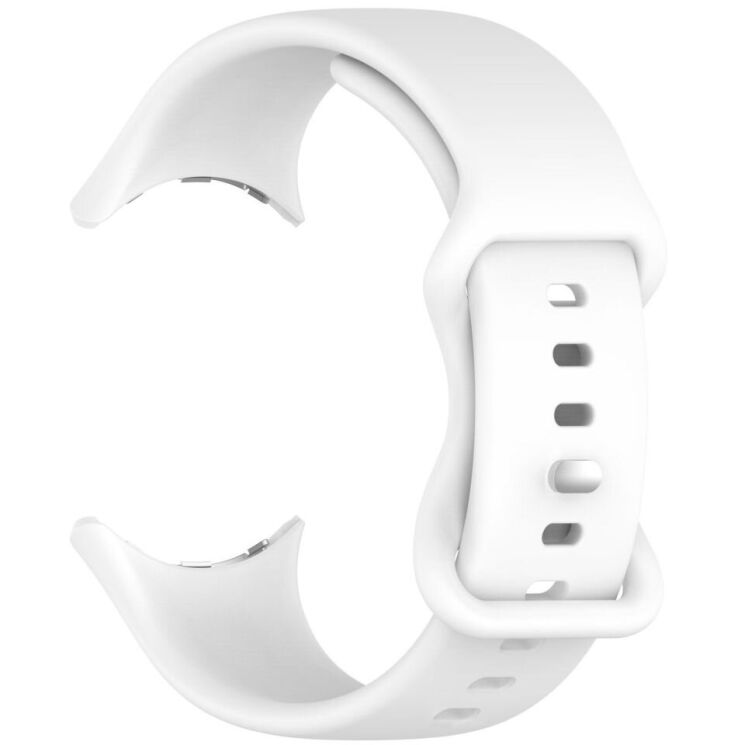 Ремешок Deexe Soft Touch для Google Pixel Watch 3 (45mm) - White: фото 2 из 5