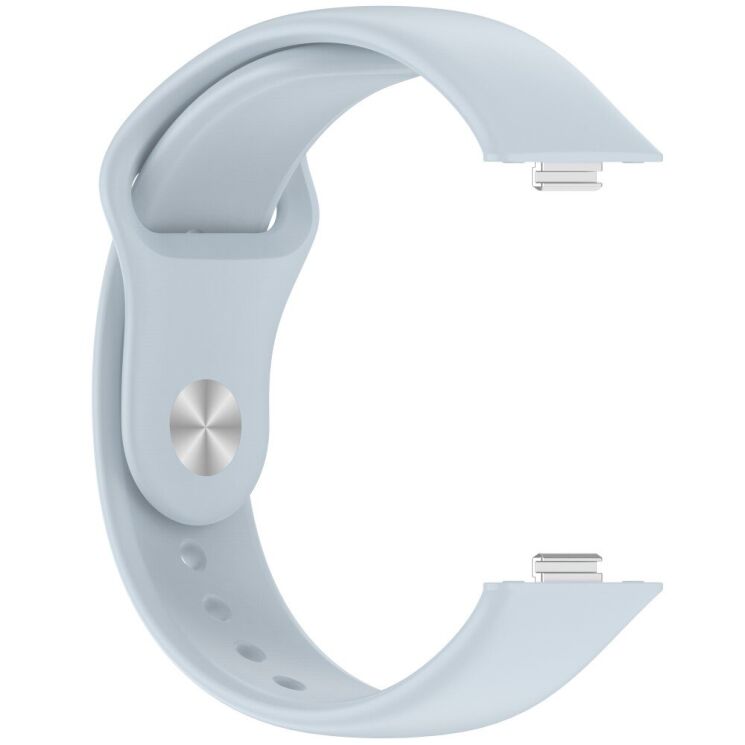 Ремешок Deexe Soft Touch для Huawei Watch Fit 3 - Baby Blue: фото 3 из 7