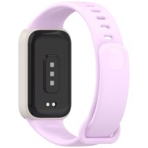 Ремешок Deexe Soft Touch для Xiaomi Mi Smart Band 9 Active / Redmi Band 3 - Purple: фото 1 из 12