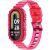 Ремешок Deexe Solid Color для Xiaomi Mi Smart Band 8 / 9 - Transparent Rose: фото 1 из 9