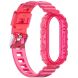 Ремешок Deexe Solid Color для Xiaomi Mi Smart Band 8 / 9 - Transparent Rose (326041M). Фото 4 из 9