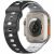 Ремінець Deexe Sport Design для Apple Watch 46 / 45 / 44 / SE 44 / 42 (Series 1-3) / Ultra / Ultra 2 - Black / White: фото 1 з 9