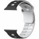 Ремешок Deexe Sport Design для Apple Watch 46 / 45 / 44 / SE 44 / 42 (Series 1-3) / Ultra / Ultra 2 - Black / White (371807BW). Фото 3 из 9