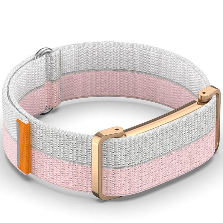 Ремешок для часов Reframe Breathable Loop для Google Fitbit Air - Pink / Grey: фото 5 из 6