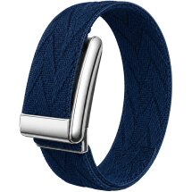 Ремешок для часов Reframe Weave Fit для WHOOP 5.0 / MG - Blue / Silver: фото 1 из 3