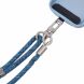 Ремінець для смартфона Deexe Crossbody Strap - Blue (983028L). Фото 3 з 5