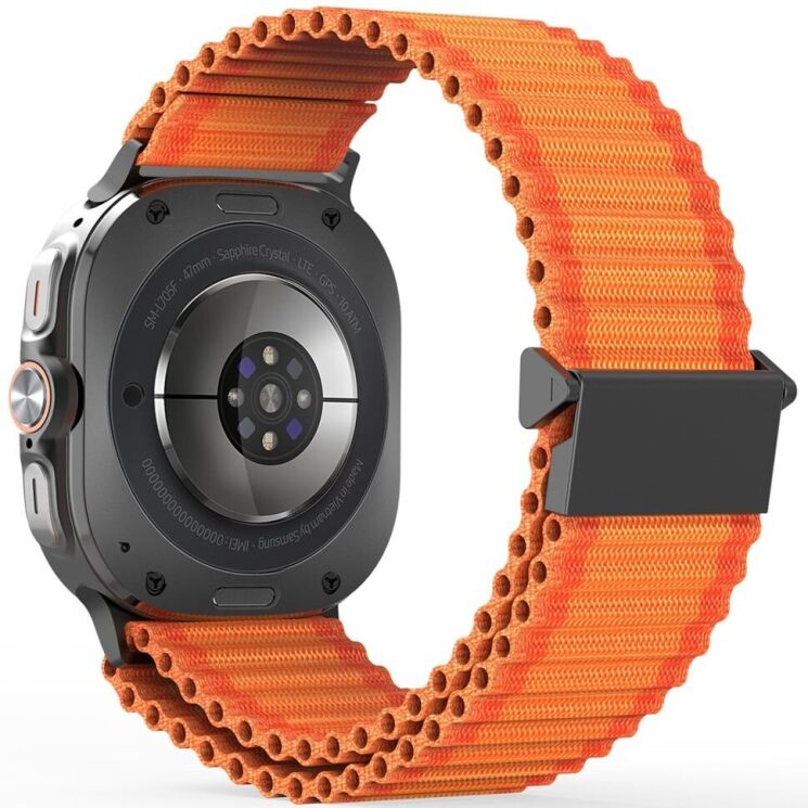 Ремешок DUX DUCIS YC Series для Samsung Galaxy Watch Ultra (47mm) - Orange: фото 1 из 9