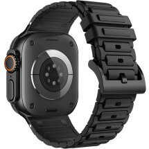 Ремінець Hoco WA35 для Apple Watch 46 / 45 / 44 / SE 44 / 42 (Series 1-3) / Ultra / Ultra 2 / Ultra 3 - Black: фото 1 з 4