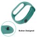 Ремінець JSM Silicone Strap для Xiaomi Mi Band 5 / Mi Band 6 / Mi Band 7 - Green (298709G). Фото 5 з 6