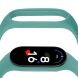 Ремінець JSM Silicone Strap для Xiaomi Mi Band 5 / Mi Band 6 / Mi Band 7 - Green (298709G). Фото 3 з 6