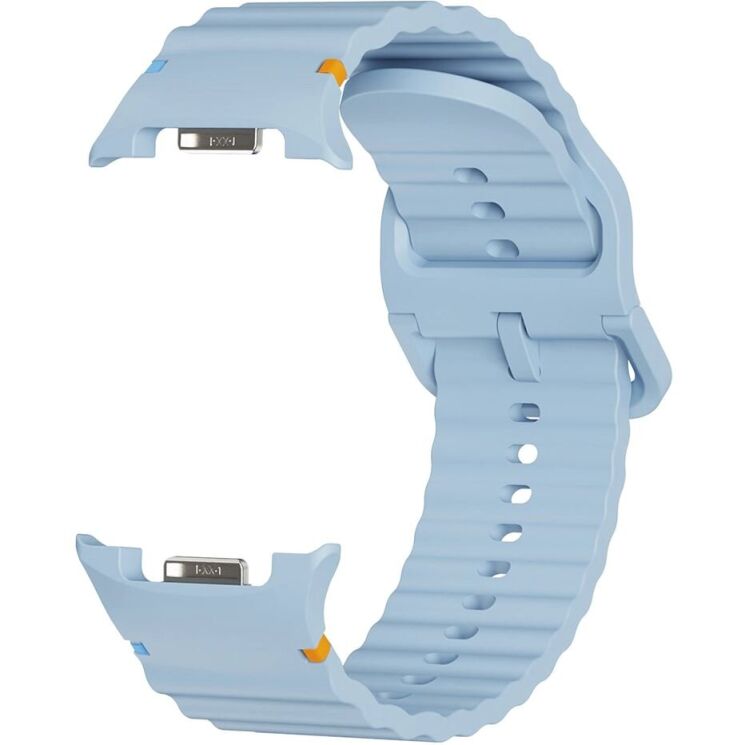 Ремінець KALEBOL Silicone Strap для Samsung Galaxy Watch 8 (40/44mm) / 8 Classic - Baby Blue: фото 2 з 7