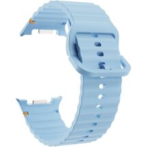 Ремінець KALEBOL Silicone Strap для Samsung Galaxy Watch 8 (40/44mm) / 8 Classic - Baby Blue: фото 1 з 7