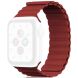Ремешок KINGXBAR Liquid Silicone для Apple Watch 46 / 45 / 44 / SE 44 / 42 (Series 1-3) / Ultra / Ultra 2 - Red (304626R). Фото 1 из 8