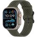 Ремінець Reframe Holes Fit для Apple Watch 49 / 46 / 45 / 44 / SE 44 / 42 (Series 1-3) / Ultra / Ultra 2 - Army Green (371829AG). Фото 4 з 7