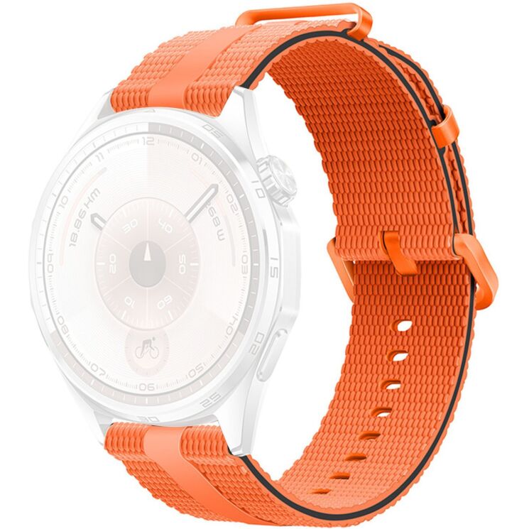 Ремінець Reframe Sport Linear для годинників з шириною кріплення 22мм - Orange / Black: фото 1 з 9