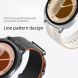 Ремінець Reframe Sport Linear для Samsung Galaxy Watch 8 (40/44mm) / 8 Classic - White / Orange (384034WO). Фото 4 з 5