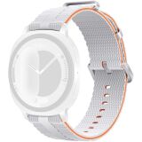Ремешок Reframe Sport Linear для Samsung Galaxy Watch 8 (40/44mm) / 8 Classic - White / Orange: фото 1 из 5
