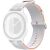 Ремінець Reframe Sport Linear для Samsung Galaxy Watch 8 (40/44mm) / 8 Classic - White / Orange: фото 1 з 5