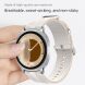 Ремінець Reframe Sport Linear для Samsung Galaxy Watch 8 (40/44mm) / 8 Classic - White / Orange (384034WO). Фото 3 з 5