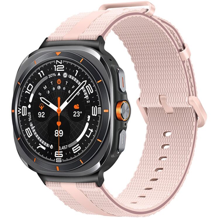 Ремешок Reframe Sport Linear для Samsung Galaxy Watch Ultra (47mm) / Ultra (2025) - Pink / Purple (358074PV) Ремешок Reframe Sport Linear для Samsung Galaxy Watch Ultra (47mm) / Ultra (2025) - Pink / Purple: фото 2 из 5
