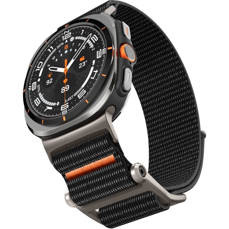 Ремешок Spigen (SGP) DuraPro Flex для Samsung Galaxy Watch Ultra (47mm) AMP08773 - Black: фото 3 из 18