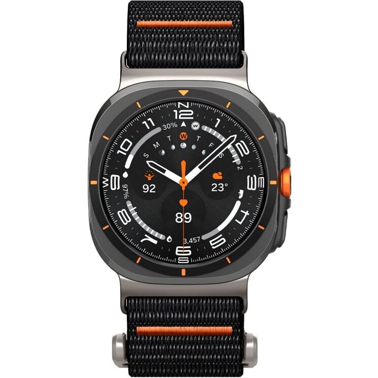 Ремешок Spigen (SGP) DuraPro Flex для Samsung Galaxy Watch Ultra (47mm) AMP08773 - Black: фото 2 из 18