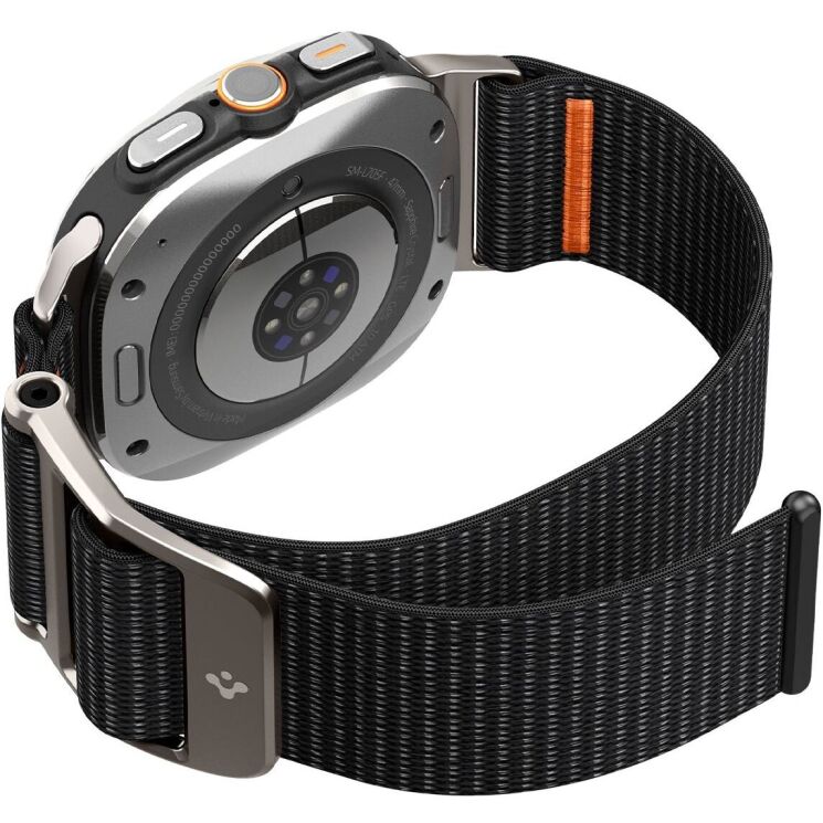 Ремешок Spigen (SGP) DuraPro Flex для Samsung Galaxy Watch Ultra (47mm) AMP08773 - Black: фото 7 из 18