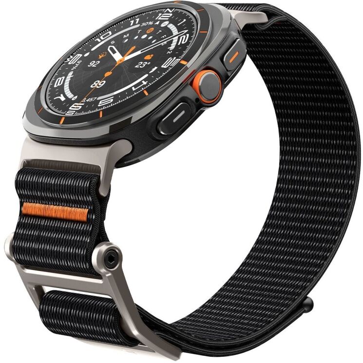 Ремешок Spigen (SGP) DuraPro Flex для Samsung Galaxy Watch Ultra (47mm) AMP08773 - Black: фото 4 из 18