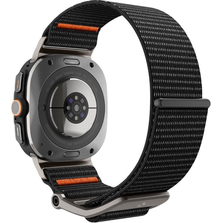 Ремешок Spigen (SGP) DuraPro Flex для Samsung Galaxy Watch Ultra (47mm) AMP08773 - Black: фото 5 из 18