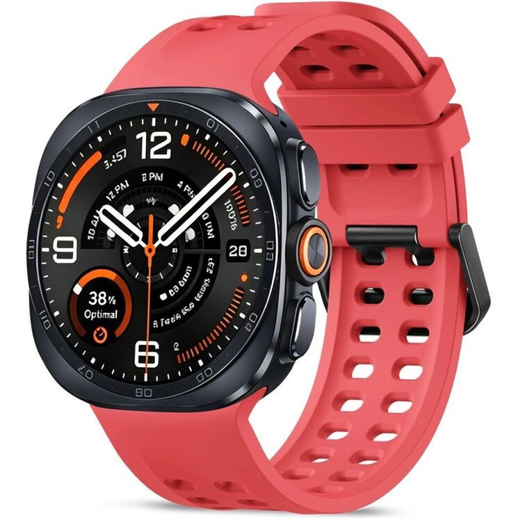 Ремінець Tech-Protect Silicone Air для Samsung Galaxy Watch Ultra 2 / Ultra / Ultra (2025) - Red: фото 1 з 5