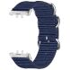 Ремінець UniCase Nylon Braslet для Samsung Galaxy Fit 3 - Dark Blue (349006J). Фото 5 з 6