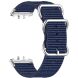 Ремінець UniCase Nylon Braslet для Samsung Galaxy Fit 3 - Dark Blue (349006J). Фото 2 з 6