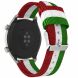 Ремешок UniCase Nylon для Huawei Watch GT 2e - Red/White/Green (281304D). Фото 2 из 5