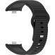 Ремешок UniCase Silicone Strap для Xiaomi Redmi Watch 6 / 6 Active / 6 Lite / 5 / 4 - Black (391406B). Фото 3 из 8