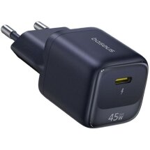 Сетевое зарядное устройство Baseus EnerFill FN22 45W (Type-C) E0123300 - Black: фото 1 из 13