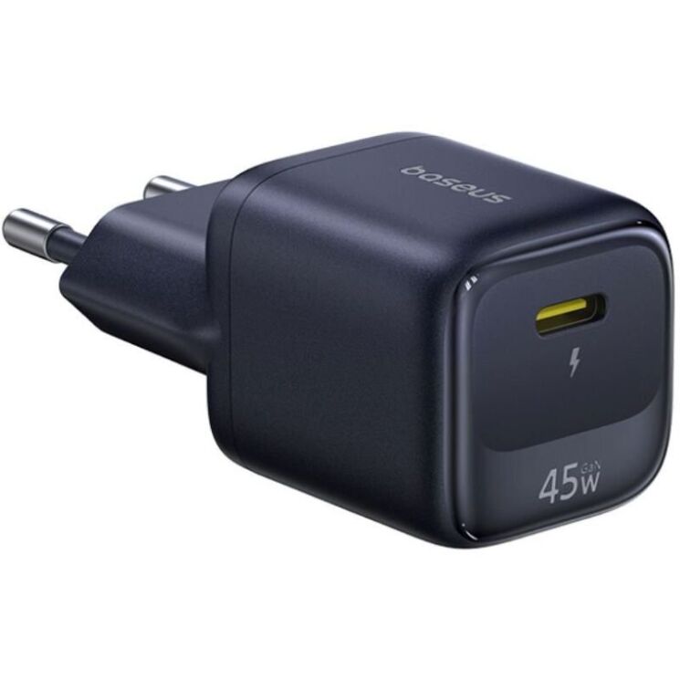 Сетевое зарядное устройство Baseus EnerFill FN22 45W (Type-C) E0123300 - Black (995697B) Сетевое зарядное устройство Baseus EnerFill FN22 45W (Type-C) E0123300 - Black: фото 3 из 13