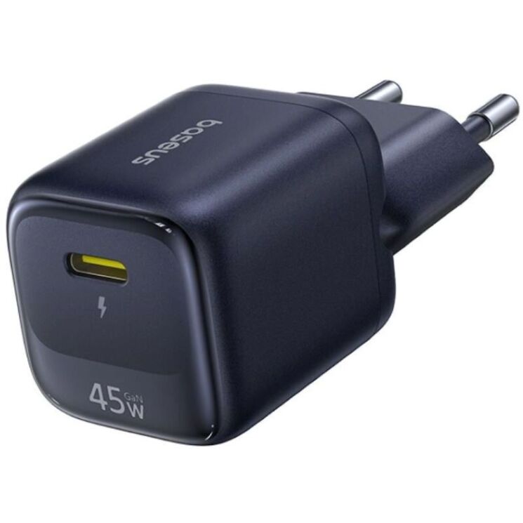 Сетевое зарядное устройство Baseus EnerFill FN22 45W (Type-C) E0123300 - Black (995697B) Сетевое зарядное устройство Baseus EnerFill FN22 45W (Type-C) E0123300 - Black: фото 2 из 13
